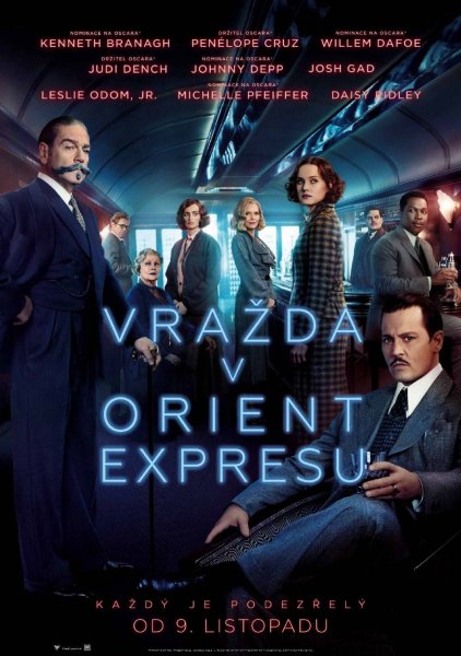 detail Gyilkosság az Orient expresszen (2017) - Blu-ray + Moleskine zápisník