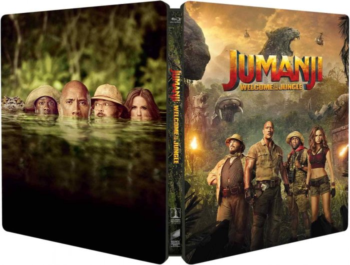 detail Jumanji – Vár a dzsungel! - Blu-ray Steelbook