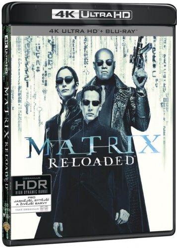 Mátrix – Újratöltve - 4K Ultra HD Blu-ray + Blu-ray 2BD