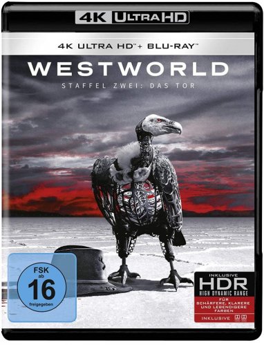 Westworld 2. évad - 4K Ulta HD Blu-ray + Blu-ray (3 BD)