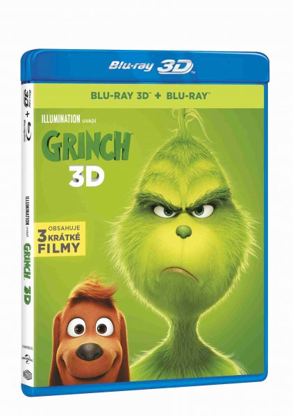 detail Grinch 2018 (animált) - Blu-ray 3D + 2D (2BD)