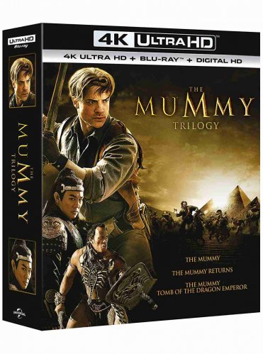  Múmia trilógia 1-3 Gyűjtemény - 4K UHD Blu-ray