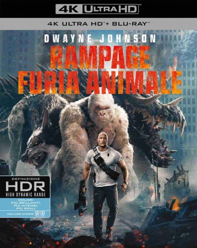 Rampage: Tombolás - 4K Ultra HD + Blu-ray