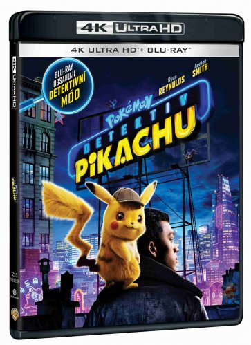 Pokémon - Pikachu, a detektív - 4K Ultra HD Blu-ray + Blu-ray 2BD