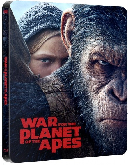 detail A majmok bolygója: Háború - Blu-ray Steelbook