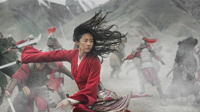 detail Mulan (2020) - Blu-ray