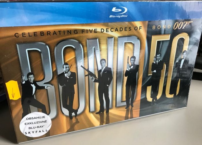 detail James Bond 50 kolekce - 23 Blu-ray (Edice k 50. výročí) - outlet