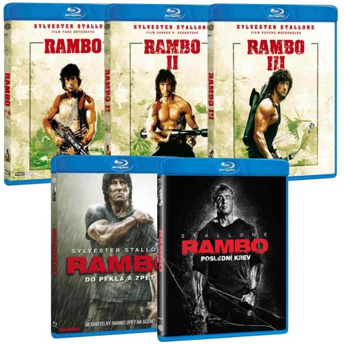 Rambo 1-5 Gyűjtemény - Blu-ray 5BD
