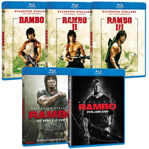 detail Rambo 1-5 Gyűjtemény - Blu-ray 5BD