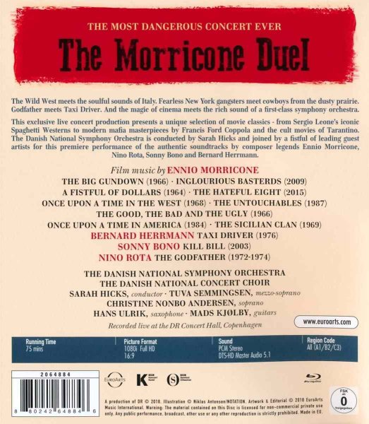 detail Ennio Morricone: The Morricone Duel - The Most Dangerous Concert Ever  - Blu-ray