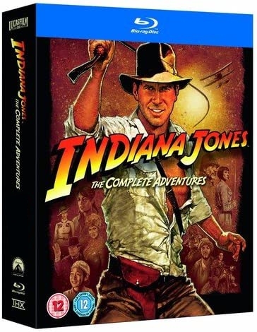 Indiana Jones Quadrilógia - Gyűjtemény 1-4 Digikönyv 4BD + bónusz lemez