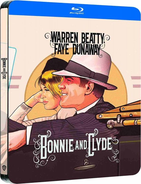 detail Bonnie és Clyde - Blu-ray Steelbook