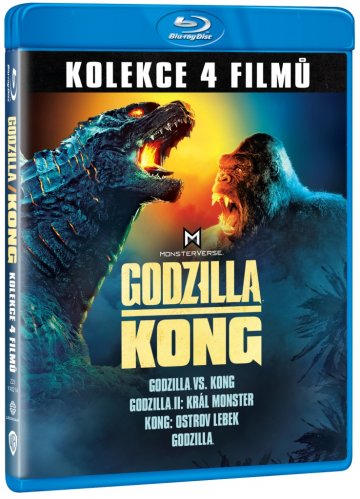 Godzilla és Kong (4 filmből álló gyűjtemény) - Blu-ray 4BD