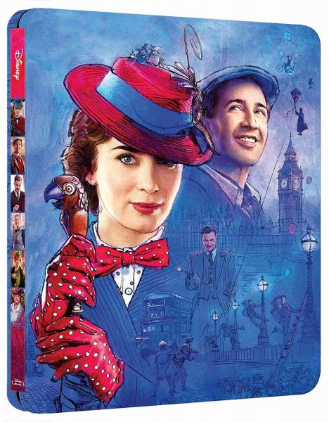 detail Mary Poppins se vrací - Blu-ray Steelbook (bez CZ)