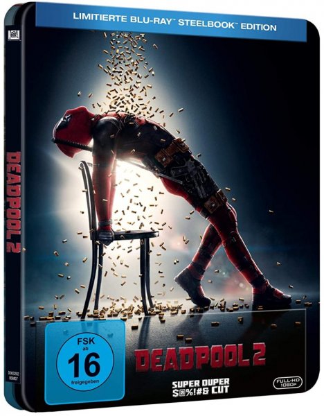 detail Deadpool 2 (Flashdance Artwork) - Blu-ray Steelbook