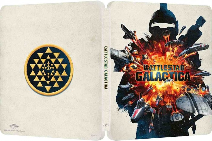 detail Battlestar Galactica (1978) -  4K UHD + Blu-ray Steelbook