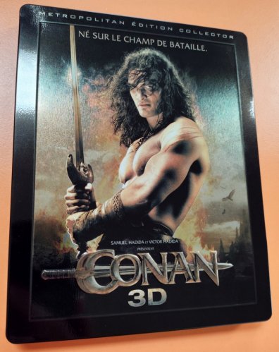 Conan, a barbár (2011) - Blu-ray Steelbook