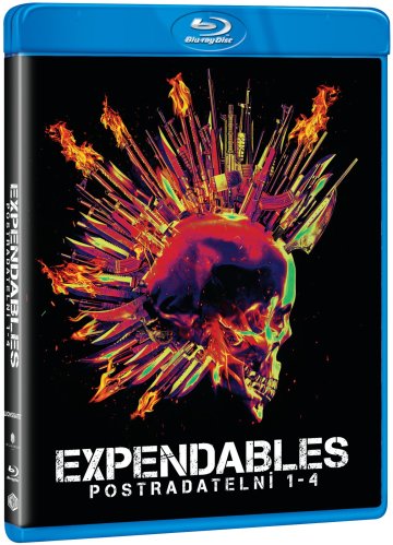 The Expendables - A feláldozhatók 1-4 Gyűjtemény - Blu-ray 4BD