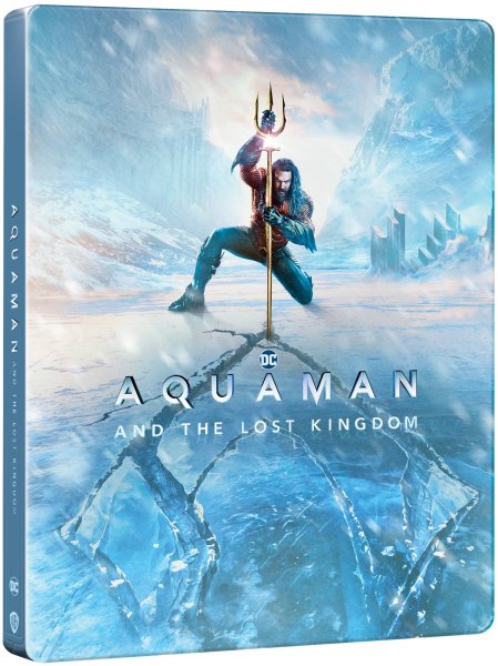 detail Aquaman és az elveszett királyság - Blu-ray + DVD (Combo pack) Steelbook Ice