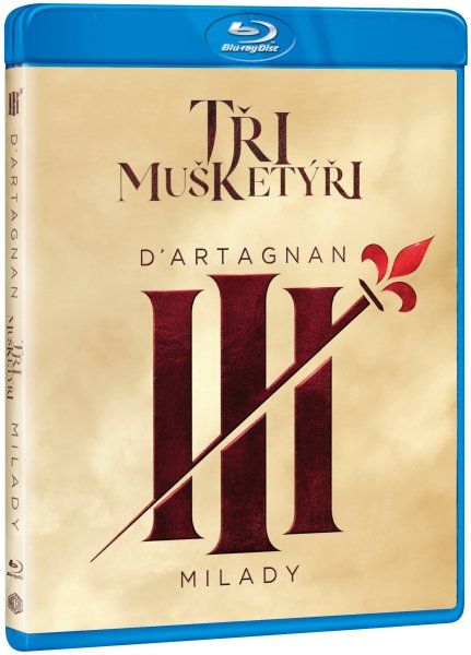 detail A három testőr: D’Artagnan + Milady (Gyűjtemény) - Blu-ray 2BD