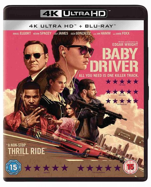 detail Baby Driver - Blu-ray + (4K UHD bez CZ)