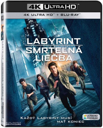 Az útvesztő: Halálkúra - 4K Ultra HD Blu-ray + Blu-ray (2 BD, SK cover)