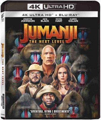 Jumanji – A következő szint - 4K Ultra HD Blu-ray