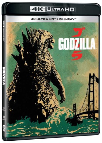 Godzilla (2014) - 4K UHD Blu-ray + Blu-ray (2BD)