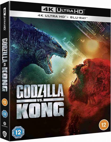 detail Godzilla Kong ellen - 4K Ultra HD Blu-ray + Blu-ray 2BD