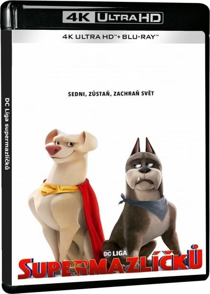 detail DC Liga supermazlíčků - 4K Ultra HD Blu-ray + Blu-ray (2BD)