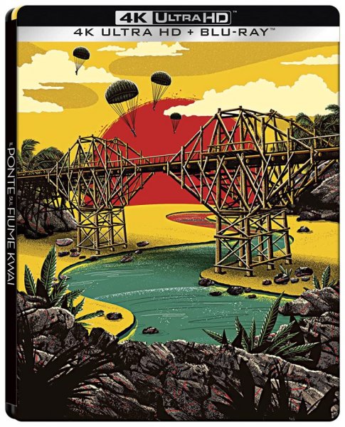 detail Híd a Kwai folyón (65. výročí) - 4K Ultra HD Blu-ray Steelbook