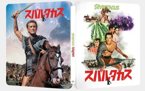 Spartakus (1960) - 4K Ultra HD Blu-ray Steelbook (Japanese Artwork)
