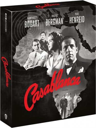 Casablanca - (Collector's Edition 80th Anniversary) - 4K Ultra HD Steelbook 2BD