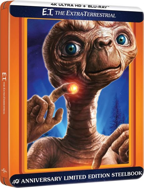 detail E.T. - Mimozemšťan Edice k 40. výročí - 4K Ultra HD Blu-ray Steelbook (bez CZ)
