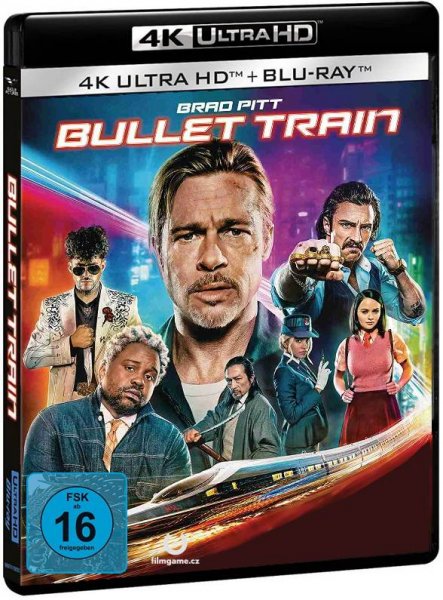 detail Bullet Train - 4K Ultra HD Blu-ray + Blu-ray 2BD