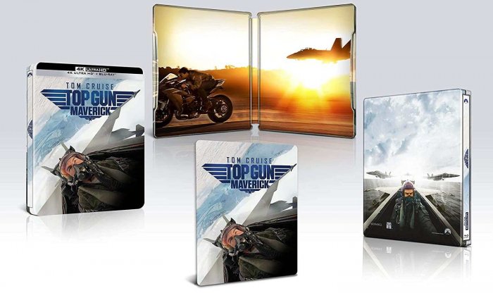 detail Top Gun: Maverick - 4K Ultra HD BD + BD Steelbook + Lencsés mágneskártya
