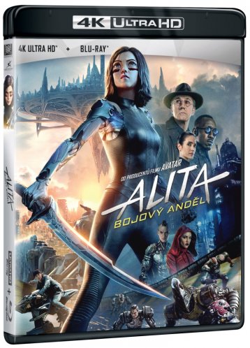 Alita: A harc angyala - 4K Ultra HD Blu-ray + Blu-ray 2BD