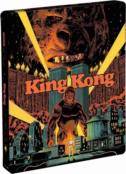 detail King Kong (1976) - 4K Ultra HD Blu-ray + Blu-ray Steelbook (CZ nélkül)