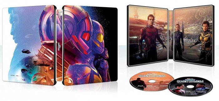 detail Ant-Man a Wasp: Quantumania - 4K Ultra HD Blu-ray + Blu-ray Steelbook (bez CZ)