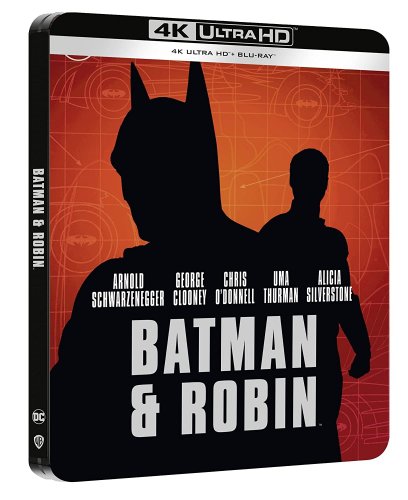 Batman és Robin - 4K Ultra HD Blu-ray + Blu-ray Steelbook