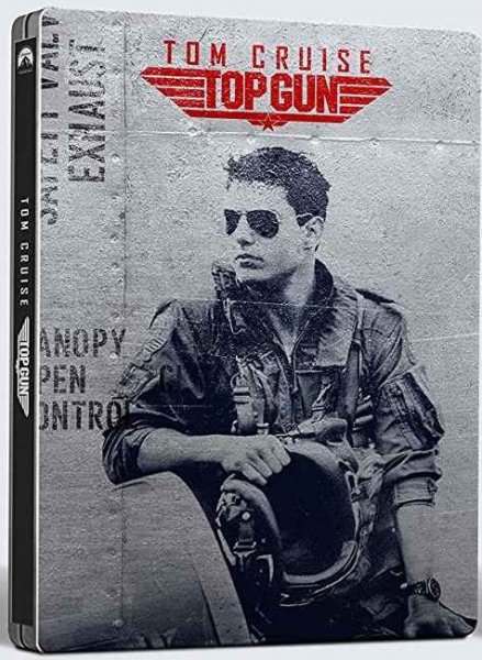 detail Top Gun 1. - 4K Ultra HD Blu-ray + Blu-ray (2BD, felújított változat) Steelbook