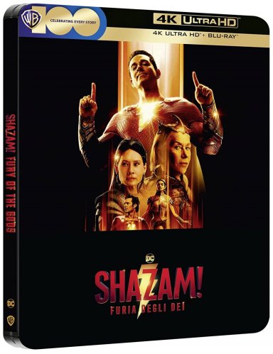 Shazam 2 - Az istenek haragja - 4K Ultra HD Blu-ray Steelbook (Black)