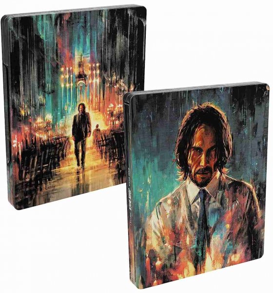 detail John Wick: 4. felvonás - 4K Ultra HD + Blu-ray Steelbook (painted)
