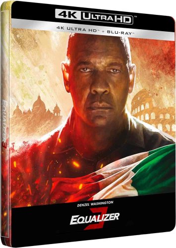 A védelmező 3. - 4K UHD Blu-ray + BD Steelbook (magyar nélkül) Flag