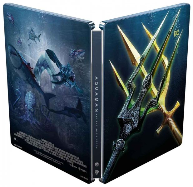 detail Aquaman és az elveszett királyság - 4K UHD + BD (2BD) Steelbook Tridents
