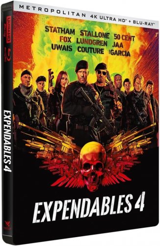 The Expendables - A feláldozhatók 4. (Feláldozh4tók) - 4K Ultra HD Blu-ray + Blu-ray Steelbook 