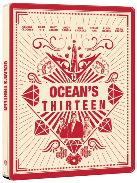 detail Ocean's Thirteen - A játszma folytatódik - 4K Ultra HD Blu-ray + Blu-ray 2BD Steelbook