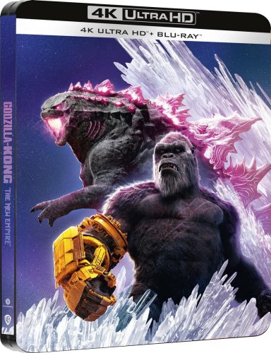 Godzilla x Kong: Az új birodalom - 4K Ultra HD Blu-ray Steelbook Blue
