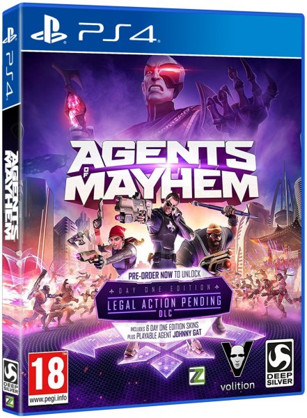 detail Agents of Mayhem (Day One Edition) - PS4