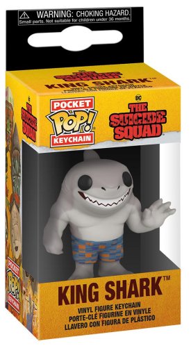 Kulcstartó Funko Pocket POP! The Suicide Squad - King Shark